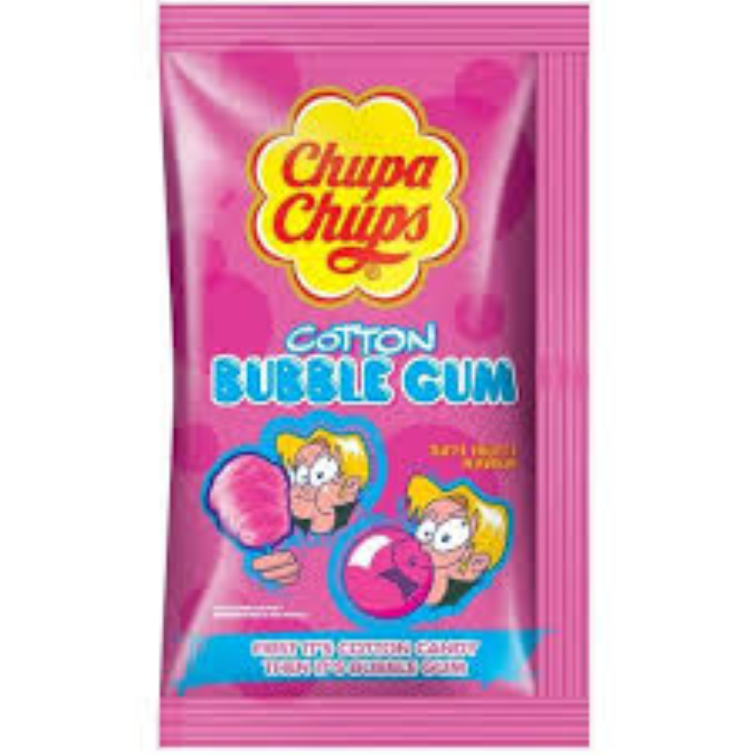 CHUPA CHUPS COTTON BUBBLE GUM 11G